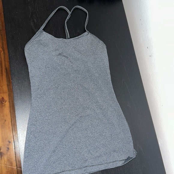 Dark grey Power Y Tank - Picture 2 of 2